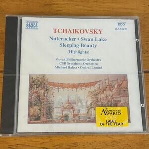 TCHAIKOVSKY – Nutcracker Swan Lake Sleeping Beauty CD 1988 Classical NAXOS
